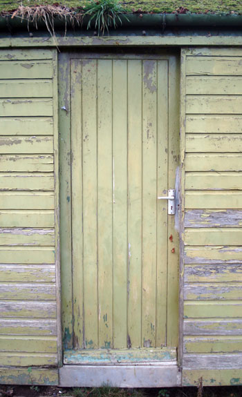 Hut Door,Santon Bridge, Cumbria