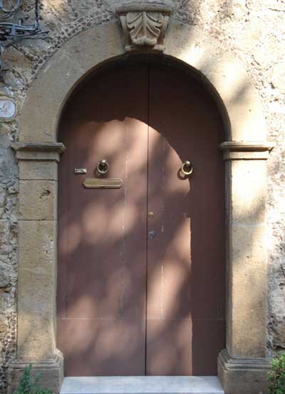 Brown Door, Noto, Sicily