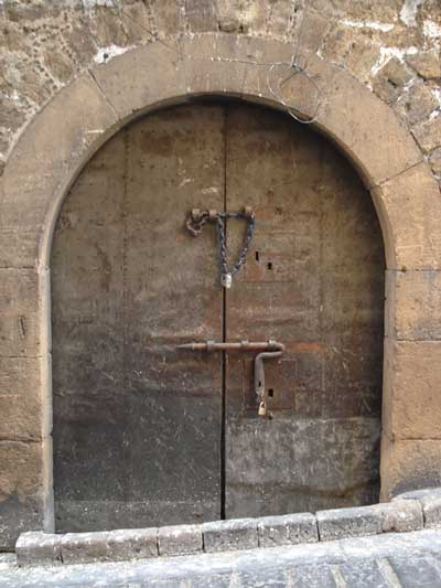 Bolted Door, Verona, Italy