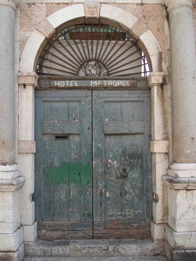 Sicilian Hotel Door